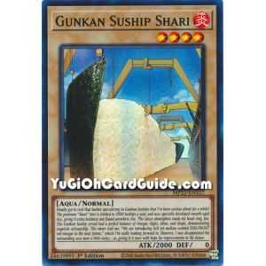 Gunkan Suship Shari (Super Rare) – 2019 Gold Sarcophagus Mega Pack | Carta YUGIOH en México