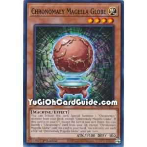 Chronomaly Magella Globe (Common) – 2019 Gold Sarcophagus Mega Pack | Carta YUGIOH en México