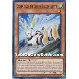 Gizmek Inaba, the Hopping Hare of Hakuto (Common) – 2019 Gold Sarcophagus Mega Pack | Carta YUGIOH en México