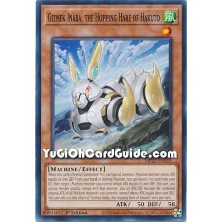Gizmek Inaba, the Hopping Hare of Hakuto (Common) – 2019 Gold Sarcophagus Mega Pack | Carta YUGIOH en México