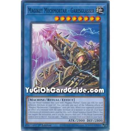 Magikey Mechmortar - Garesglasser (Common) – 2019 Gold Sarcophagus Mega Pack | Carta YUGIOH en México
