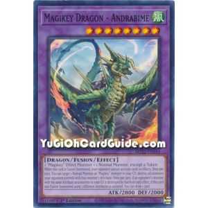 Magikey Dragon - Andrabime (Common) – 2019 Gold Sarcophagus Mega Pack | Carta YUGIOH en México
