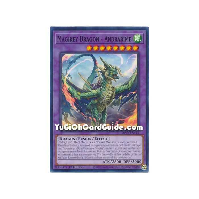Magikey Dragon - Andrabime (Common) – 2019 Gold Sarcophagus Mega Pack | Carta YUGIOH en México