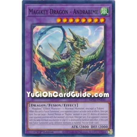 Magikey Dragon - Andrabime (Common) – 2019 Gold Sarcophagus Mega Pack | Carta YUGIOH en México