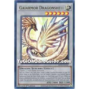 Gaiarmor Dragonshell (Ultra Rare) – 2019 Gold Sarcophagus Mega Pack | Carta YUGIOH en México