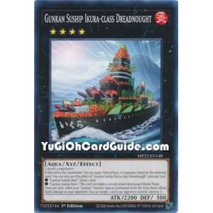 Gunkan Suship Ikura-class Dreadnought (Common) – 2019 Gold Sarcophagus Mega Pack | Carta YUGIOH en México