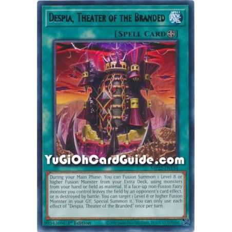 Despia, Theater of the Branded (Rare) – 2019 Gold Sarcophagus Mega Pack | Carta YUGIOH en México