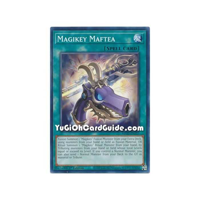 Magikey Maftea (Common) – 2019 Gold Sarcophagus Mega Pack | Carta YUGIOH en México