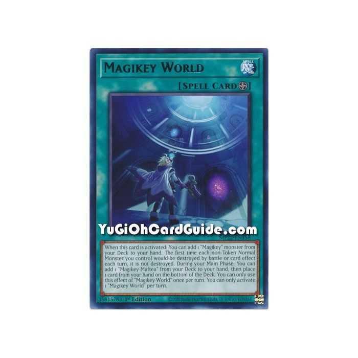 Magikey World (Rare) – 2019 Gold Sarcophagus Mega Pack | Carta YUGIOH en México