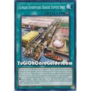 Gunkan Sushipyard Seaside Supper Spot (Common) – 2019 Gold Sarcophagus Mega Pack | Carta YUGIOH en México