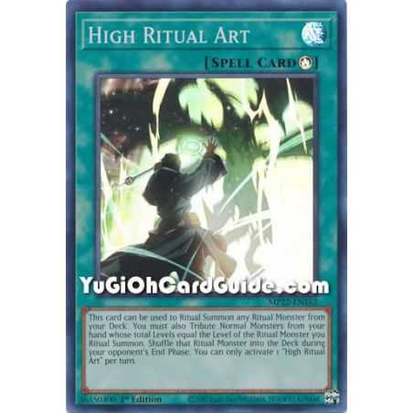 High Ritual Art (Super Rare) – 2019 Gold Sarcophagus Mega Pack | Carta YUGIOH en México