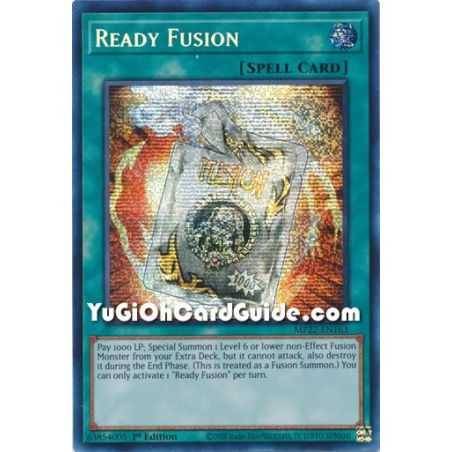 Ready Fusion (Prismatic Secret Rare) – 2019 Gold Sarcophagus Mega Pack | Carta YUGIOH en México