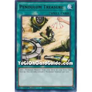 Pendulum Treasure (Rare) – 2019 Gold Sarcophagus Mega Pack | Carta YUGIOH en México