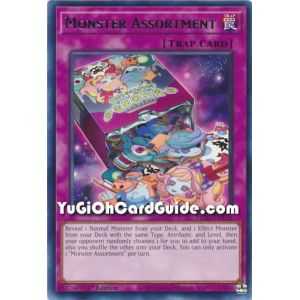 Monster Assortment (Rare) – 2019 Gold Sarcophagus Mega Pack | Carta YUGIOH en México