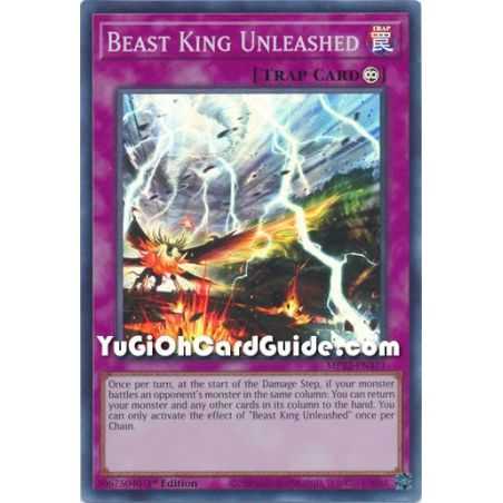 Beast King Unleashed (Super Rare) – 2019 Gold Sarcophagus Mega Pack | Carta YUGIOH en México