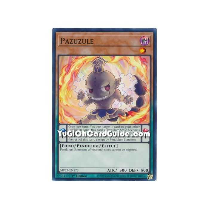 Pazuzule (Common) – 2019 Gold Sarcophagus Mega Pack | Carta YUGIOH en México