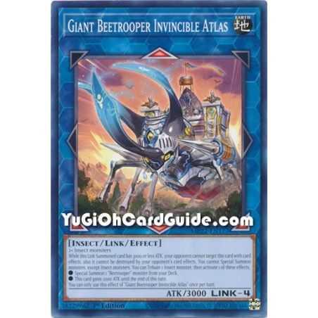 Giant Beetrooper Invincible Atlas (Common) – 2022 Tin of the Pharaohs Gods Mega Pack | Carta YUGIOH en México