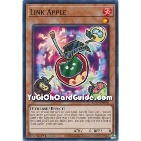 Link Apple (Common) – 2022 Tin of the Pharaohs Gods Mega Pack | Carta YUGIOH en México