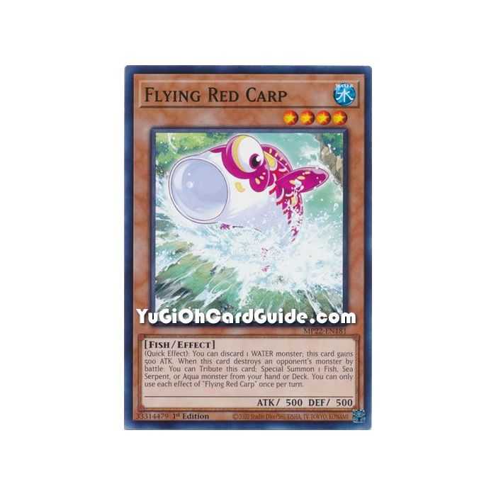 Flying Red Carp (Common) – 2022 Tin of the Pharaohs Gods Mega Pack | Carta YUGIOH en México