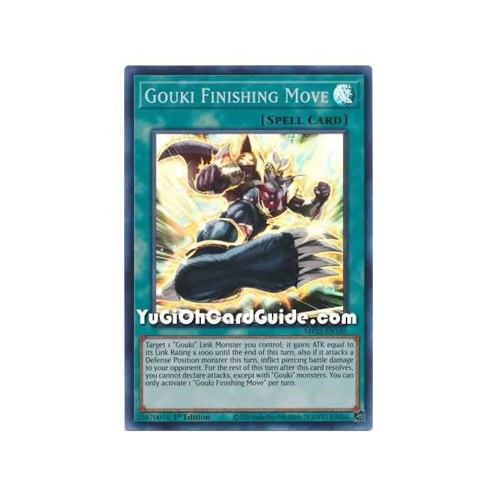 Gouki Finishing Move (Super Rare) – 2022 Tin of the Pharaohs Gods Mega Pack | Carta YUGIOH en México