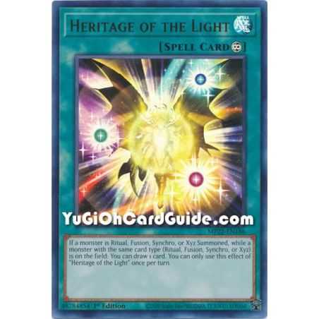 Heritage of the Light (Ultra Rare) – 2022 Tin of the Pharaohs Gods Mega Pack | Carta YUGIOH en México