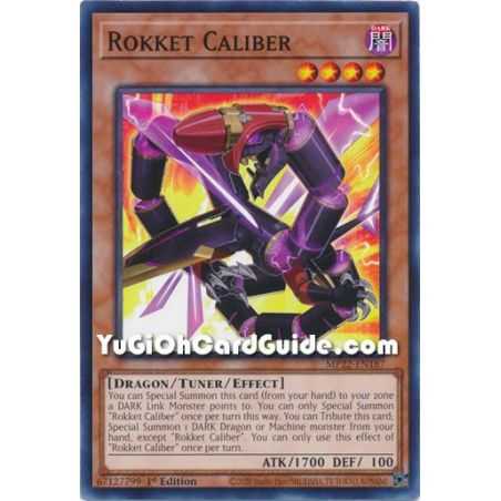 Rokket Caliber (Common) – 2022 Tin of the Pharaohs Gods Mega Pack | Carta YUGIOH en México
