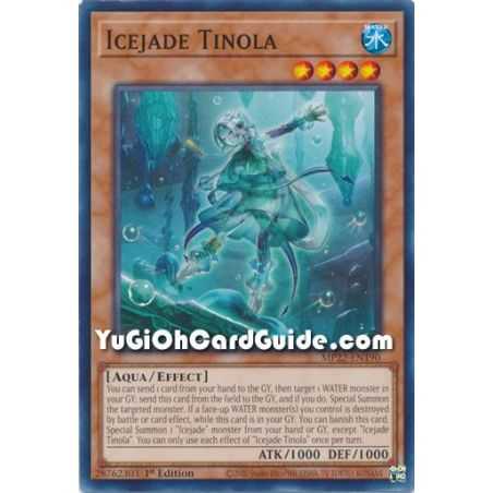 Icejade Tinola (Common) – 2022 Tin of the Pharaohs Gods Mega Pack | Carta YUGIOH en México