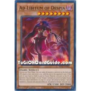 Ad Libitum of Despia (Common) – 2022 Tin of the Pharaohs Gods Mega Pack | Carta YUGIOH en México