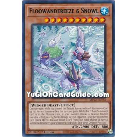 Floowandereeze & Snowl (Rare) – 2022 Tin of the Pharaohs Gods Mega Pack | Carta YUGIOH en México