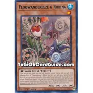 Floowandereeze & Robina (Rare) – 2022 Tin of the Pharaohs Gods Mega Pack | Carta YUGIOH en México