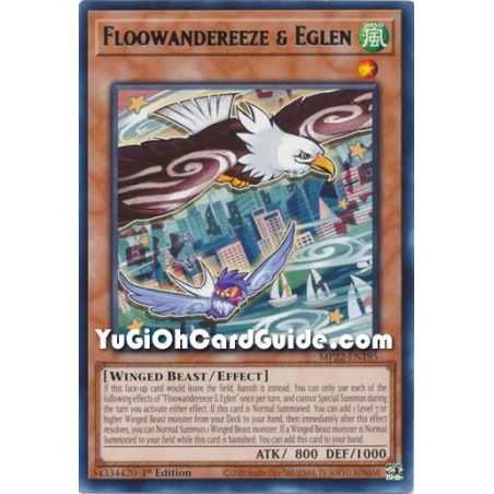 Floowandereeze & Eglen (Rare) – 2022 Tin of the Pharaohs Gods Mega Pack | Carta YUGIOH en México
