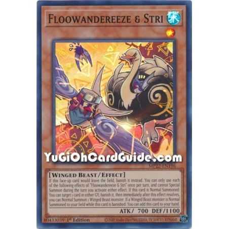Floowandereeze & Stri (Super Rare) – 2022 Tin of the Pharaohs Gods Mega Pack | Carta YUGIOH en México