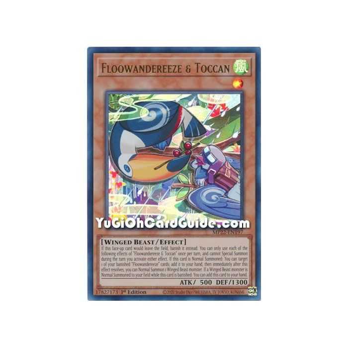 Floowandereeze & Toccan (Ultra Rare) – 2022 Tin of the Pharaohs Gods Mega Pack | Carta YUGIOH en México