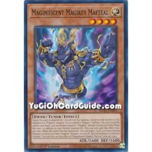Maginificent Magikey Mafteal (Common) – 2022 Tin of the Pharaohs Gods Mega Pack | Carta YUGIOH en México