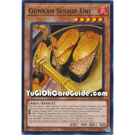 Gunkan Suship Uni (Common) – 2022 Tin of the Pharaohs Gods Mega Pack | Carta YUGIOH en México