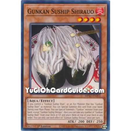 Gunkan Suship Shirauo (Common) – 2022 Tin of the Pharaohs Gods Mega Pack | Carta YUGIOH en México