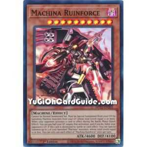 Machina Ruinforce (Super Rare) – 2022 Tin of the Pharaohs Gods Mega Pack | Carta YUGIOH en México