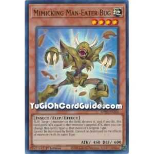 Mimicking Man-Eater Bug (Ultra Rare) – 2022 Tin of the Pharaohs Gods Mega Pack | Carta YUGIOH en México
