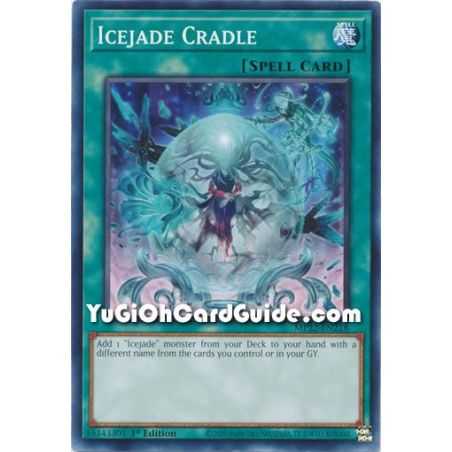 Icejade Cradle (Common) – 2022 Tin of the Pharaohs Gods Mega Pack | Carta YUGIOH en México
