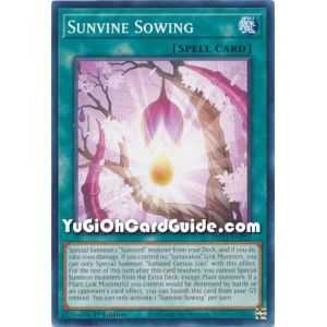 Sunvine Sowing (Common) – 2022 Tin of the Pharaohs Gods Mega Pack | Carta YUGIOH en México