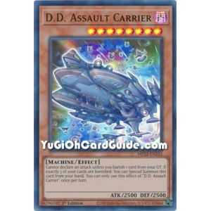 D.D. Assault Carrier (Ultra Rare) – 2022 Tin of the Pharaohs Gods Mega Pack | Carta YUGIOH en México
