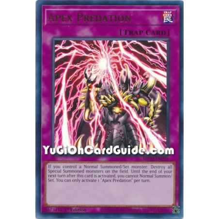 Apex Predation (Ultra Rare) – 2022 Tin of the Pharaohs Gods Mega Pack | Carta YUGIOH en México