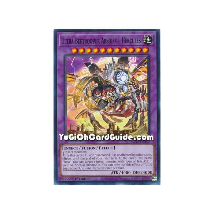 Ultra Beetrooper Absolute Hercules (Common) – 2022 Tin of the Pharaohs Gods Mega Pack | Carta YUGIOH en México
