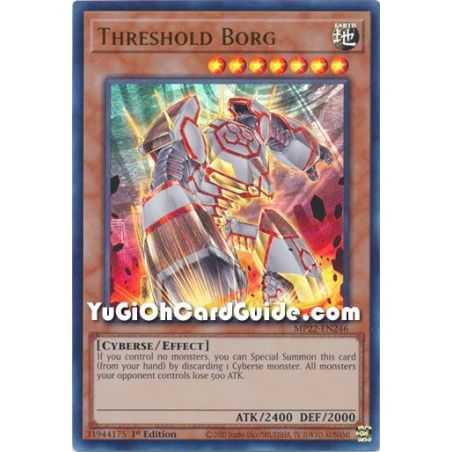 Threshold Borg (Ultra Rare) – 2022 Tin of the Pharaohs Gods Mega Pack | Carta YUGIOH en México