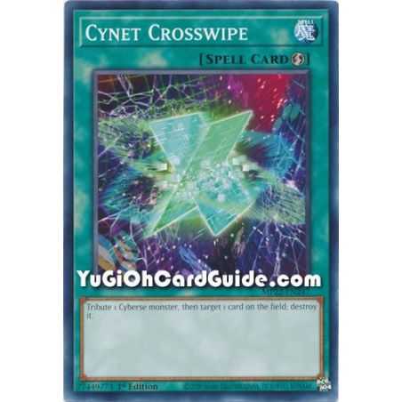 Cynet Crosswipe (Common) – 2022 Tin of the Pharaohs Gods Mega Pack | Carta YUGIOH en México