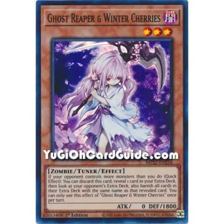 Ghost Reaper & Winter Cherries (Super Rare) – 2022 Tin of the Pharaohs Gods Mega Pack | Carta YUGIOH en México