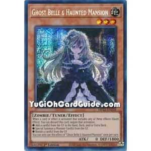 Ghost Belle & Haunted Mansion (Prismatic Secret Rare) – 2022 Tin of the Pharaohs Gods Mega Pack | Carta YUGIOH en México