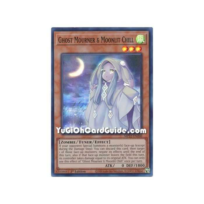 Ghost Mourner & Moonlit Chill (Super Rare) – 2022 Tin of the Pharaohs Gods Mega Pack | Carta YUGIOH en México