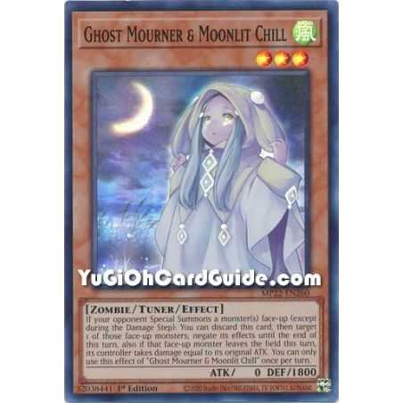 Ghost Mourner & Moonlit Chill (Super Rare) – 2022 Tin of the Pharaohs Gods Mega Pack | Carta YUGIOH en México