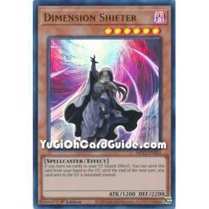 Dimension Shifter (Ultra Rare) – 2022 Tin of the Pharaohs Gods Mega Pack | Carta YUGIOH en México